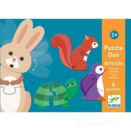 puzzle duo animali