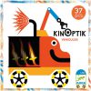 Kinoptic- Gioco di illusioni ottiche- Veicoli- Djeco 5-8 anni