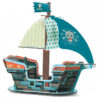 Il Galeone dei Pirati- Pop UP 3D- Djeco età da anni in su