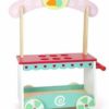 NOVITA'  - Carretto dei gelati 12 gelatini inclusi- Small Foot da 2/3 anni in su - immagine 4