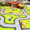 Pista x le macchine portatile- in tessuto- Mamà 2-5 anni