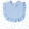 Novità-Bavaglino con riccetto- Celeste- Pois Pois - immagine 2