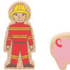 NEW: Pista del trenino in legno con accessori e personaggi - immagine 5