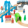 NEW: Pista del trenino in legno con accessori e personaggi - immagine 4