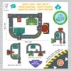 Puzzle pista circuiro cittadino - Djeco - immagine 2