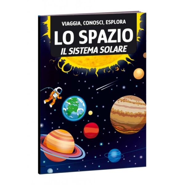 Lo spazio, Viaggia, conosci, esplora. Il sistema solare- Libro+ puzzle +personaggi - immagine 2