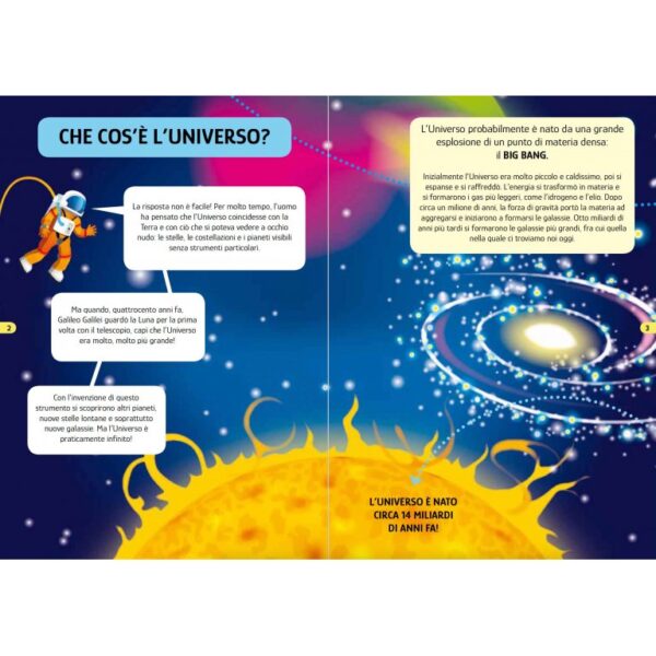 Lo spazio, Viaggia, conosci, esplora. Il sistema solare- Libro+ puzzle +personaggi - immagine 3