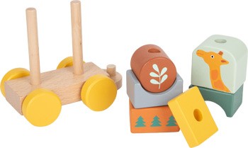 Trenino in legno "Safari" - immagine 5