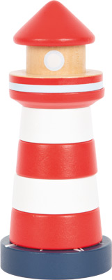 Torre da impilare in legno " Faro Grande Oceano" FSC 100% - immagine 3