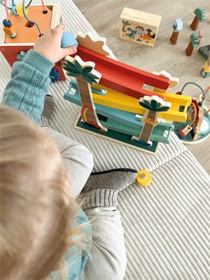 Pista per biglie "Dino" FSC 100% - immagine 4