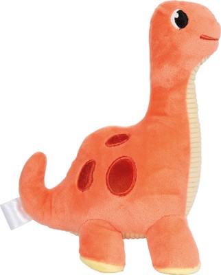 Dinosauro in peluche rosso "Dino" - immagine 3