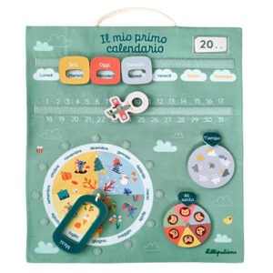 Pannello Educativo - il mio primi calendario - Lilliputiens