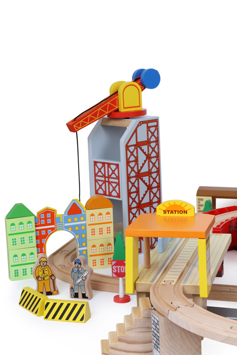 Piste del trenino "Super Porto" super accessori - immagine 5