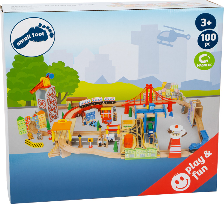 Piste del trenino "Super Porto" super accessori - immagine 6