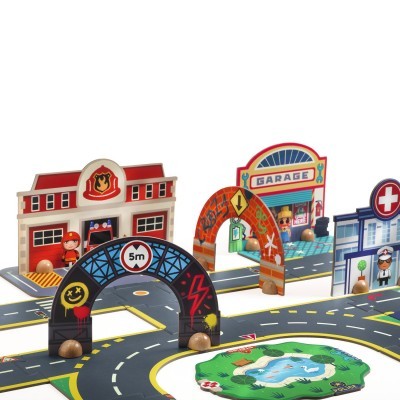 Puzzl'Up Géant - Ville- City -28 pcs + 6 pcs - immagine 2