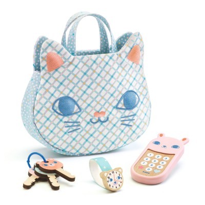 Borsa gattini con accessori - immagine 2