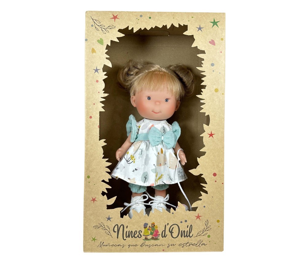 Pippa color menta con cagnolino - Nines d'onil - immagine 3