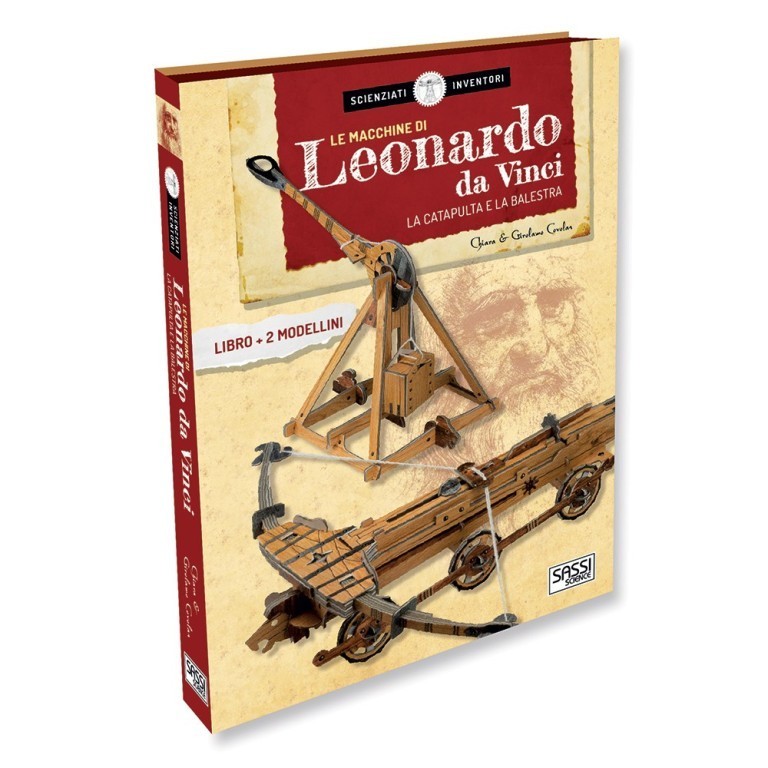 Le macchine di Leonardo da Vinci. La catapulta e la balestra 3D